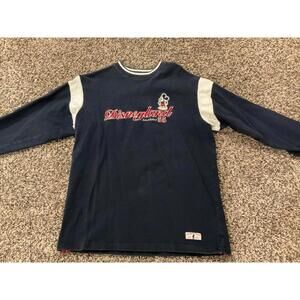 DISNEYLAND RESORT 1955 Crewneck Sweatshirt  Sz M blue white